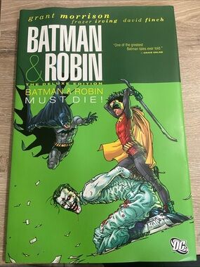 Batman & Robin: Must Die! Vol #3 - Hardcover Comic (2010) 1st Print